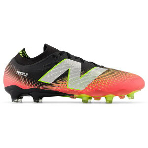 New Balance �j���[�o�����X �����Y �X�j�[�J�[ �yNew Balance Tekela Pro Low Laced FG v4 Black Neo Flame Clementine�z �T�C�Y US_10(28.0cm) Black/Neo Flame/Clementine