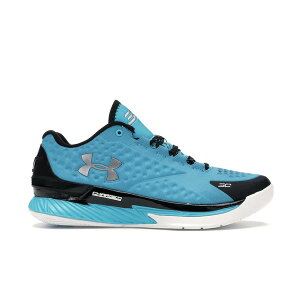 Under Armour A_[A[}[ Y Xj[J[ yUA Curry 1 Low Panthersz TCY US_8.5(26.5cm) Pacific/Black-Metallic Silver