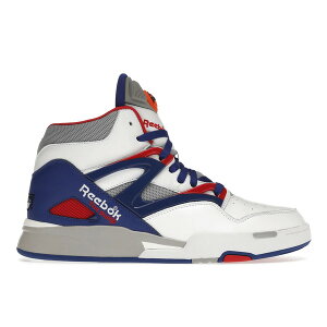Reebok ���[�{�b�N �����Y �X�j�[�J�[ �yReebok Pump Omni Zone II Pistons�z �T�C�Y US_11(29.0cm) Footwear White/Bright Cobalt/Vector Red