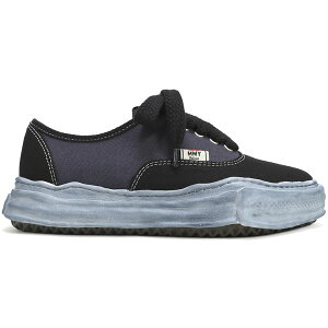 Maison Mihara Yasuhiro ミハラヤスヒロ メンズ スニーカー 【Maison Mihara Yasuhiro Baker OG Sole Over Dyed Canvas Low Black】 サイズ US_8(26.0cm) Black/Navy