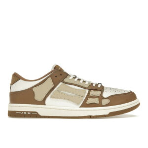 AMIRI �A�~�� �����Y �X�j�[�J�[ �yAMIRI Skel Top Low Brown Tan�z �T�C�Y US_8(26.0cm) Brown/Tan