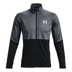 Under Armour A_[A[}[ Y Xj[J[ yUnder Armour Pique Track Jacket 'Pitch Grey' 1366202-012z TCY US_M_XS