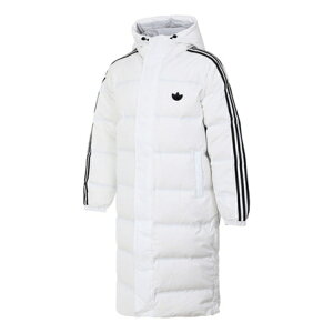 adidas AfB_X Y Xj[J[ yadidas Long Puffer Jacket Asia Sizing 'White Black' JJ4968z TCY US_M_XL