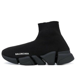 Balenciaga oVAK fB[X Xj[J[ Black/White y(WMNS) Balenciaga Speed 2.0 Sneakers 'Black Shiny Knit with Black Sole Unit' 636833W2AF31000z TCY US_7(24.0cm)