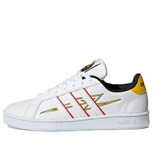 adidas AfB_X Y Xj[J[ yadidas neo GRAND COURT 'White Yellow' FV6001z TCY US_8.5(26.5cm)