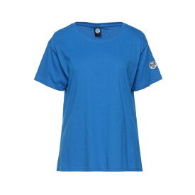 【送料無料】 ノースセール レディース Tシャツ トップス T-shirts Blue