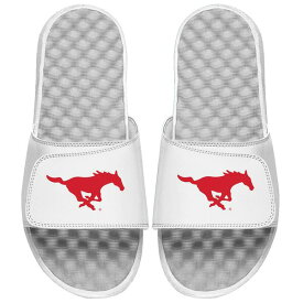 アイスライド メンズ サンダル シューズ SMU Mustangs ISlide Primary Slide Sandals White