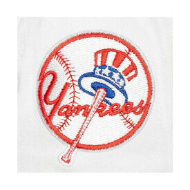 ミッチェル&ネス メンズ 帽子 アクセサリー Mitchell Ness Men's White New York Yankees Cooperstown Collection Tail Sweep Pro Snapback Hat White