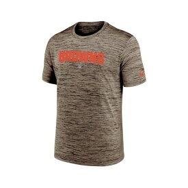 ナイキ レディース Tシャツ トップス Men's Brown Cleveland Browns Velocity Performance T-shirt Brown