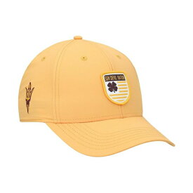 ブラッククローバー レディース 帽子 アクセサリー Men's Gold Arizona State Sun Devils Nation Shield Snapback Hat Gold