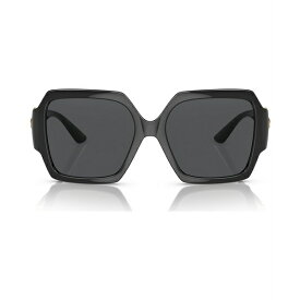 ヴェルサーチ レディース サングラス＆アイウェア アクセサリー Women's Sunglasses, VE4453 Black