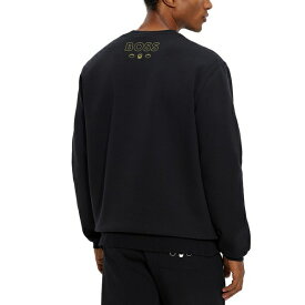 ヒューゴボス メンズ パーカー・スウェットシャツ アウター Men's BOSS x NFL Sweatshirt Charcoal