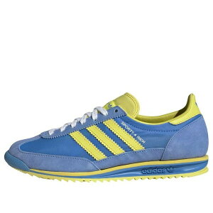 adidas �A�f�B�_�X ���f�B�[�X �X�j�[�J�[ �y(WMNS) adidas x Sporty & Rich SL 72 OG 'Real Blue Light Yellow' JH6701�z �T�C�Y US_W_13