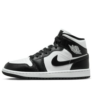 Jordan �W���[�_�� ���f�B�[�X �X�j�[�J�[ �y(WMNS) Air Jordan 1 Mid 'Panda' DV0991-101�z �T�C�Y US_W_4.5