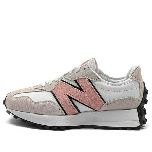 New Balance �j���[�o�����X ���f�B�[�X �X�j�[�J�[ �y(WMNS) New Balance 327 'White Pink Haze' WS327LR�z �T�C�Y US_5.5(22.5cm)