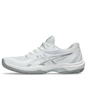 ASICS �A�V�b�N�X ���f�B�[�X �X�j�[�J�[ �y(WMNS) ASICS Game FF 'White Pure Silver' 1042A281-101�z �T�C�Y US_7.5(24.5cm)