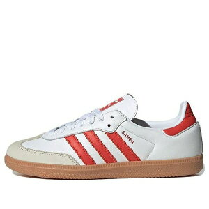 adidas �A�f�B�_�X ���f�B�[�X �X�j�[�J�[ �y(WMNS) adidas Samba OG 'White Solar Red Gum' IF6513�z �T�C�Y US_W_11