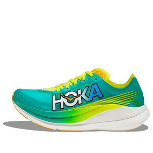 HOKA ONE ONE �z�J�I�l�I�l �����Y �X�j�[�J�[ �yHOKA ONE ONE Rocket X 2 'Ceramic Evening Primrose' 1127927-CEPR�z �T�C�Y US_5.5(23.5cm)