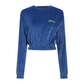 4GIVENESS フォーギブネス パーカー・スウェットシャツ アウター レディース Sweatshirts Bright blue