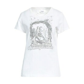 【送料無料】 ピンコ ユニークネス レディース Tシャツ トップス T-shirts Ivory