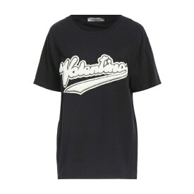 【送料無料】 ヴァレンティノ ガラヴァーニ レディース Tシャツ トップス T-shirts Black