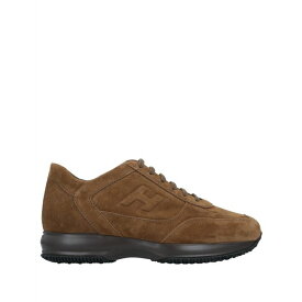 【送料無料】 ホーガン メンズ スニーカー シューズ Sneakers Brown