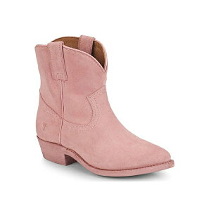 tC fB[X u[c V[Y Billy Western Bootie Light Pink Suede