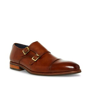 XeB[u }f Y Xb|E[t@[ V[Y Teon Monk Strap Slip-On Tan Leather