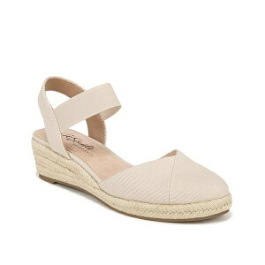 ライフストライド レディース サンダル シューズ Kimmie Espadrille Wedge Sandal Beige