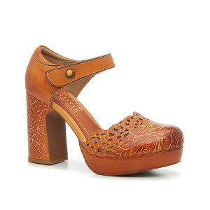 eBXe fB[X pvX V[Y Mireles Pump Camel Brown