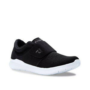 vybg Y Xb|E[t@[ V[Y Viator Strap Slip-On Walking Shoe - Men's Black/White