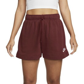 ナイキ レディース カジュアルパンツ ボトムス Nike Sportswear Women's Club Fleece Mid-Rise Shorts Dark Team Red