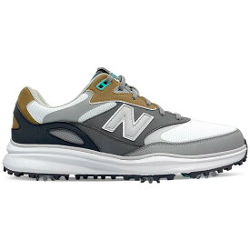 ニューバランス メンズ ゴルフ スポーツ New Balance Men's Heritage Golf Shoes White/Grey/Black