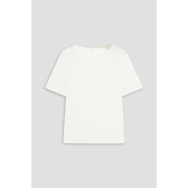 【送料無料】 ラグアンドボーン レディース トップス Tシャツ ジャージー Tシャツ White