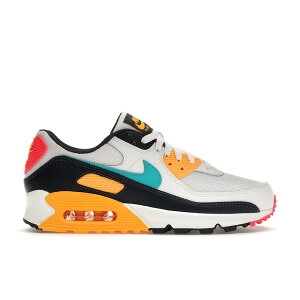 Nike �i�C�L �����Y �X�j�[�J�[ �yNike Air Max 90 White Dusty Cactus�z �T�C�Y US_11.5(29.5cm) White/Thunder Blue/Racer Pink/Dusty Cactus
