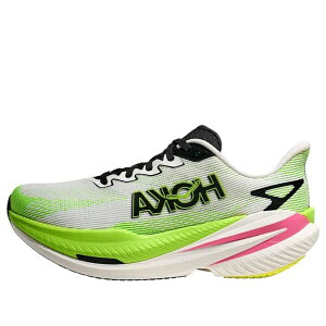 HOKA ONE ONE �z�J�I�l�I�l ���f�B�[�X �X�j�[�J�[ �y(WMNS) HOKA ONE ONE Mach X 3 'White Neon Lime' 1168721-WNL�z �T�C�Y US_6(23.0cm)