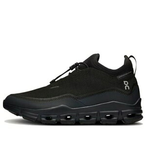 On Running �I�� �����j���O ���f�B�[�X �X�j�[�J�[ �y(WMNS) On Running Cloudaway Waterproof Suma 'All Black' 3WD30250485�z �T�C�Y US_6(23.0cm)