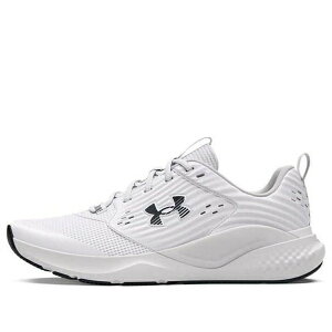 Under Armour �A���_�[�A�[�}�[ ���f�B�[�X �X�j�[�J�[ �y(WMNS) Under Armour Charged Commit 4 'White Distant Grey' 3026728-100�z �T�C�Y US_7(24.0cm)