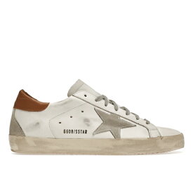 Golden Goose ゴールデングース メンズ スニーカー 【Golden Goose Super-Star】 サイズ EU_46(31.0cm) White Vacchetta Tan Grey Suede Patch