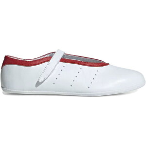 adidas �A�f�B�_�X ���f�B�[�X �X�j�[�J�[ �yadidas Stan Smith Lo Pro Cloud White Red (Women's)�z �T�C�Y US_5.5(22.5cm) Cloud White/Cloud White/Cloud White