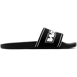 Alexander Wang �A���L�T���_�[���� ���f�B�[�X �X�j�[�J�[ �yAlexander Wang AW Webbing Pool Slide Black White (Women's)�z �T�C�Y EU_35(21.5cm) Black