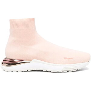 Ferragamo tFK fB[X Xj[J[ yFerragamo Logo Slip-On Sneakers Pink (Women's)z TCY US_5.5(22.5cm) Pink