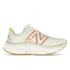 New Balance ニューバランス レディース スニーカー 【New Balance Fresh Foam X More V4 Sea Salt Gulf Red (Women's)】 サイズ US_6.5(23.5cm) Sea Salt/Gulf Red/Lemon Zest