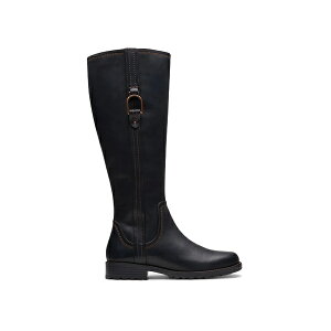 Clarks N[NX fB[X Xj[J[ yClarks Aspra Hi Black Leather (Women's)z TCY US_7(24.0cm) Black