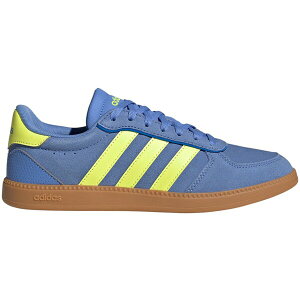adidas AfB_X fB[X Xj[J[ yadidas Breaknet Sleek Blue Fusion Hi-Res Yellow Gum (Women's)z TCY US_6.5(23.5cm) Blue Fusion/Hi-Res Yellow/Gum