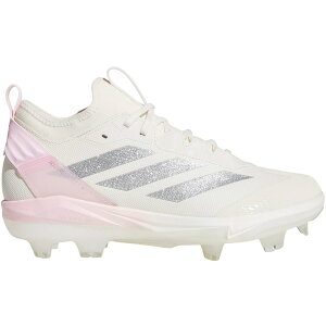 adidas AfB_X fB[X Xj[J[ yadidas Adizero Instinct+ TPU 2.0 Chalk White Silver Metallic Clear Pink (Women's)z TCY US_W_10.5 Chalk White/Silver Metallic/Clear Pink