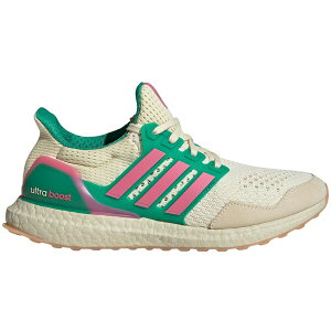 adidas AfB_X fB[X Xj[J[ yadidas Ultra Boost 1.0 Off White Pink Fusion Court Green (Women's)z TCY US_7(24.0cm) Off White/Pink Fusion/Court Green