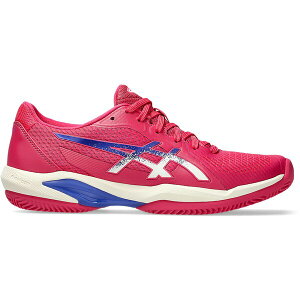 ASICS AVbNX fB[X Xj[J[ yASICS Solution Swift FF 2 Clay Bright Rose Dark Cobalt (Women's)z TCY US_W_10.5 Bright Rose/Dark Cobalt