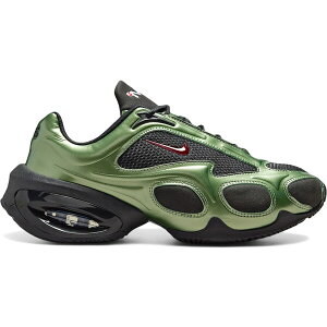 Nike �i�C�L ���f�B�[�X �X�j�[�J�[ �yNike Air Max Muse Metallic Oil Green (Women's)�z �T�C�Y US_9.5(26.5cm) Black/Oil Green/Metallic Silver/University Red