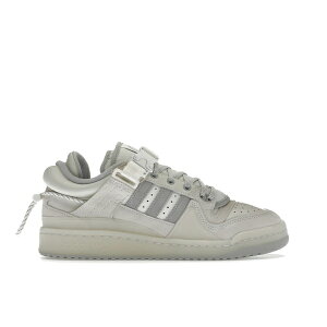 adidas �A�f�B�_�X �����Y �X�j�[�J�[ �yadidas Forum Buckle Low Bad Bunny Last Forum�z �T�C�Y US_M_15 Cloud White/Clear Onix/Chalk White